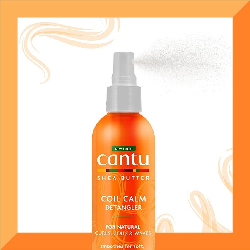 Cantu Natural Hair Coil Calm Detangler Spray With Shea Butter 237ml