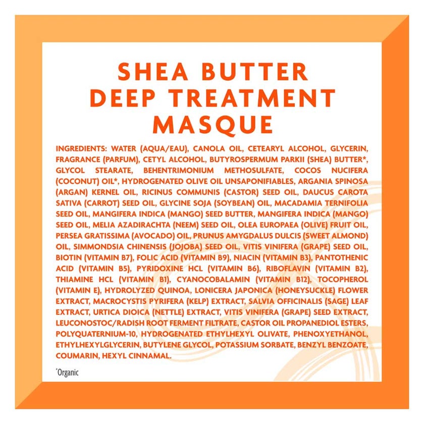 Cantu Natural hair Shea Butter Sulfate & Paraben Free Deep Treatment Restoring Masque 340g