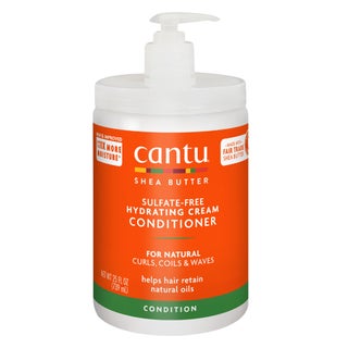 Cantu Shea Butter Sulfate & Paraben Free Hydrating Cream Conditioner For Natural Curls, Coils & Waves 709g