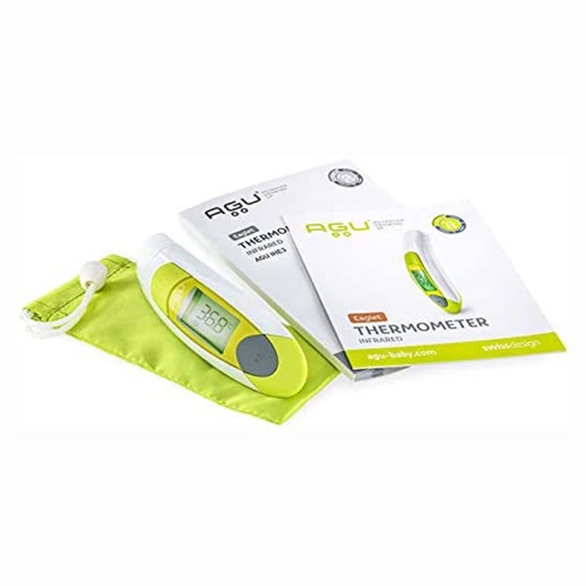 Agu Baby Eaglet Infrared Thermometer For Children Green/White 97116