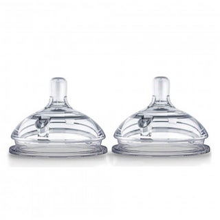 Comotomo Natural Teat Silicone Nipple Medium Flow, Pack of 2's