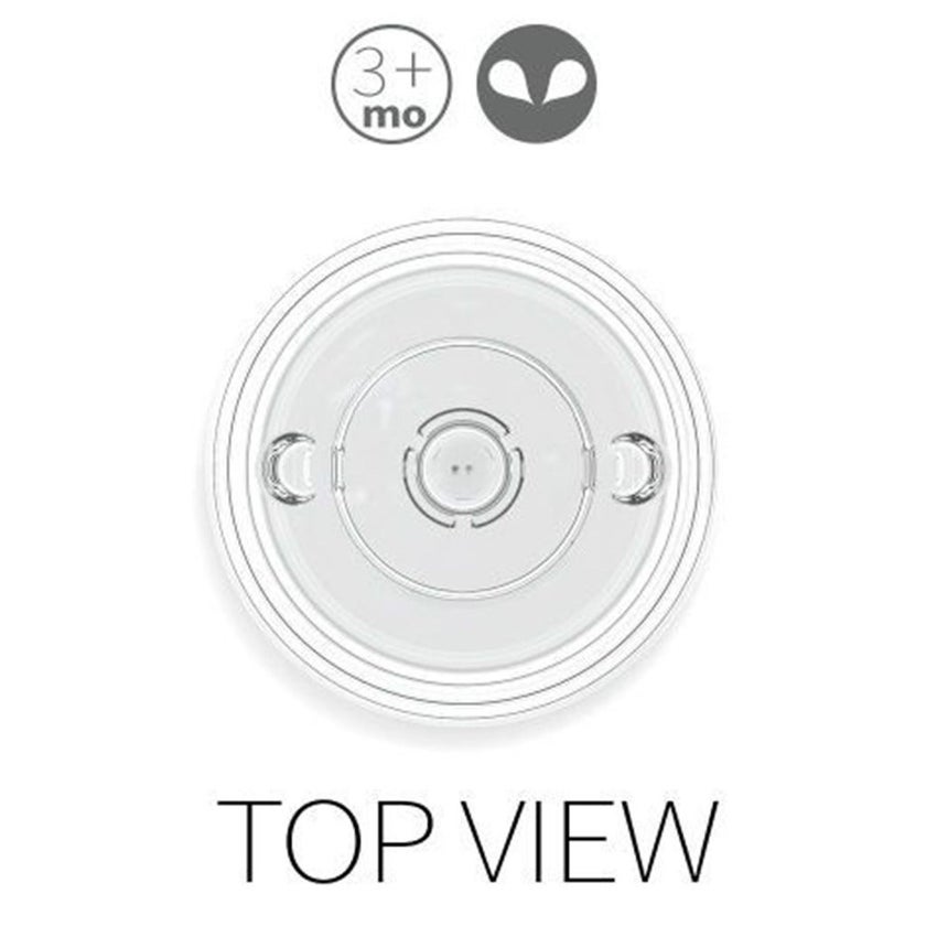 Comotomo Natural Teat Silicone Nipple Medium Flow, Pack of 2's