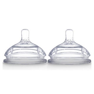 Comotomo Natural Teat Silicone Nipple Fast Flow, Pack of 2's