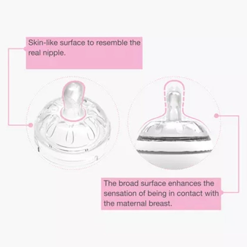 Nuvita Fast Flow Teat For Baby, Pack of 2's