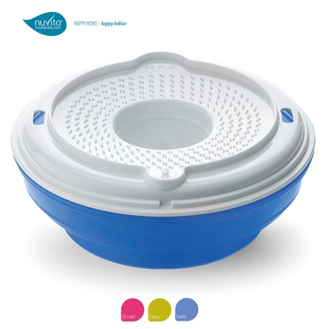 Nuvita Pappafacile 4-In-1 Multi-Use Food Processor Set - Blue
