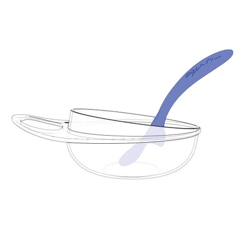 Nuvita Easy Eating Weaning Bowls, Blue - 2 Bowls