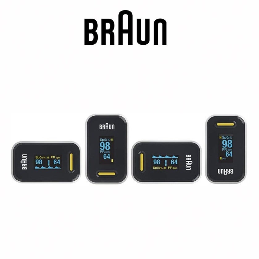 Braun Thermoscan 7+ Ear Thermometer IRT6525 + Pulse Oximeter YK-81CEU PROMO PACK