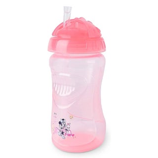 Disney Minnie Mouse 360ml Baby Straw Cup TRHA1706