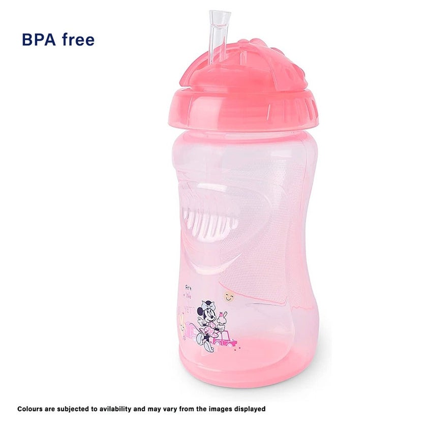 Disney Minnie Mouse 360ml Baby Straw Cup TRHA1706