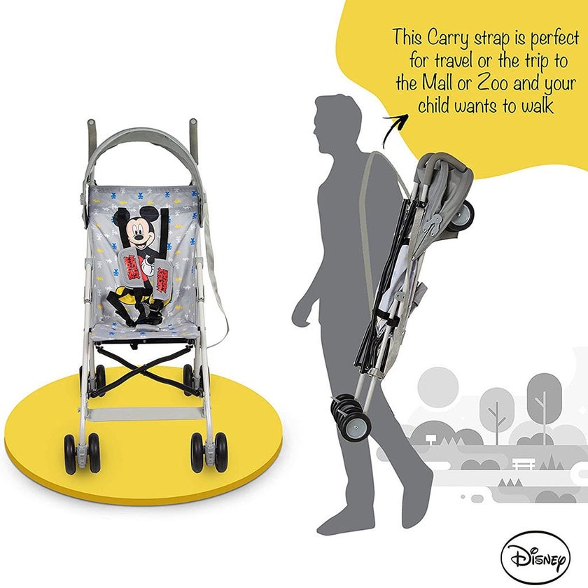 Disney Mickey Mouse Lightweight Buggy Stroller - B801FT