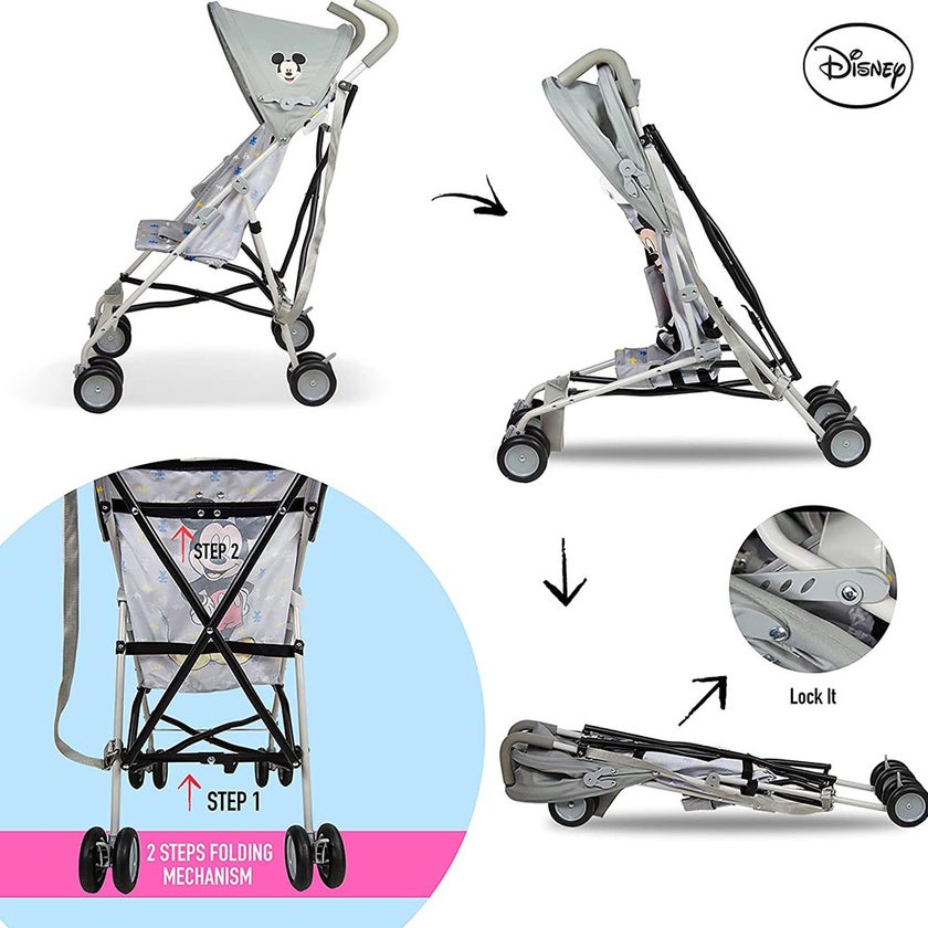 Disney Mickey Mouse Lightweight Buggy Stroller - B801FT