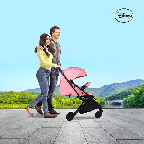 Disney Princess Light Weight Travel Stroller For 0 - 36 Months Baby - S101 Princess