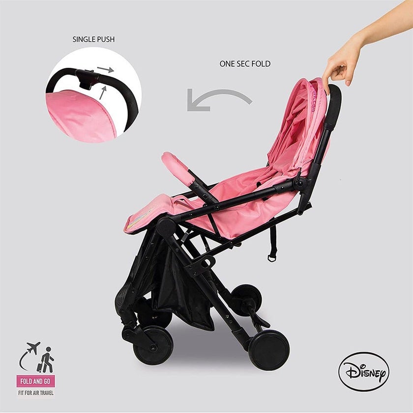 Disney Princess Light Weight Travel Stroller For 0 - 36 Months Baby - S101 Princess