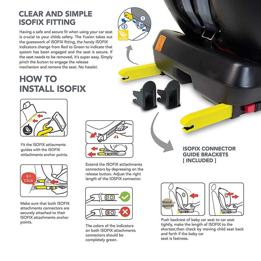 Disney Mickey Mouse 4-In-1 Car Seat For Baby/Kids Up to 36Kg -YC06 Mickey - B