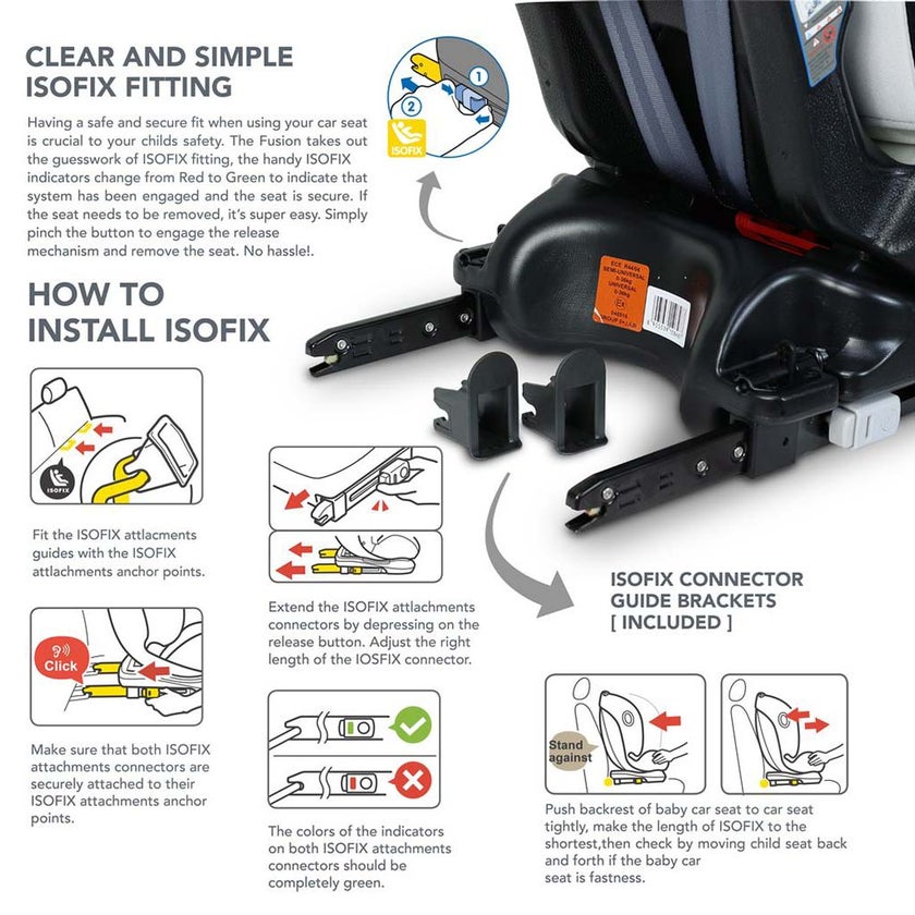 Disney Princess 4-In-1 Car Seat For Baby/Kids Up to 36Kg - Princess-A