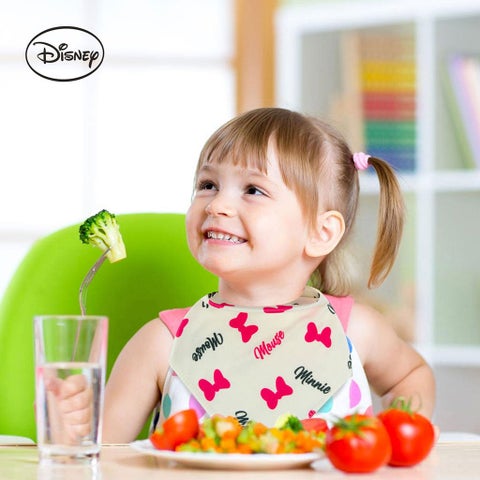 Disney Minnie Mouse Bandana Bib For Baby, Pack of 3's - TRHA15986B