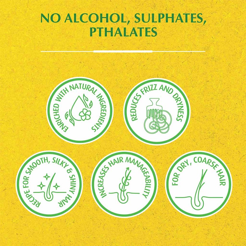 Dabur Vatika Naturals Dandruff Guard Hair Styling Cream With Lemon, Tea Tree & Almond 210ml