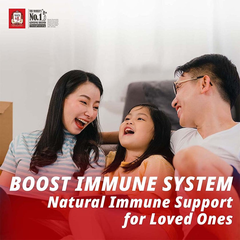 CheongKwanJang 6 Year Grown Korean Red Ginseng Everytime Portable Liquid Sticks 1000mg - 10ml, Pack of 20's