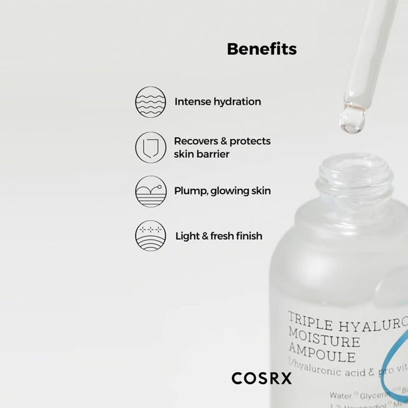 Cosrx Hydrium Triple Hyaluronic Moisture Ampoule 40ml