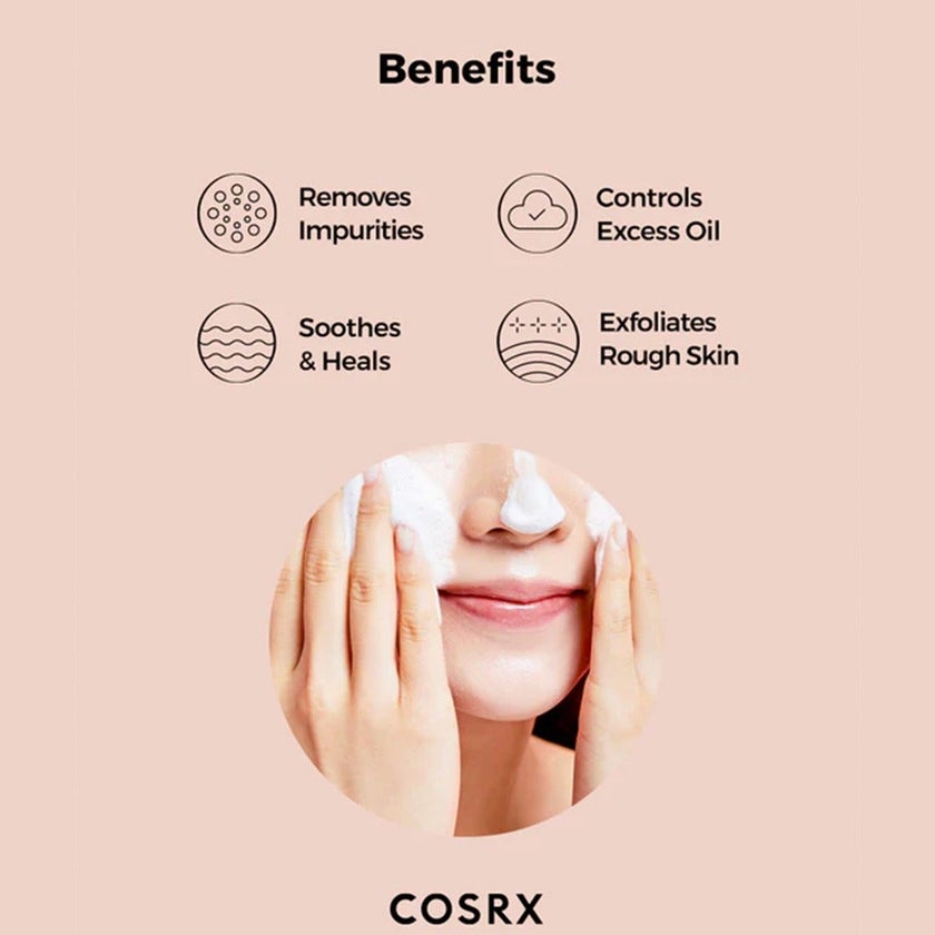 Cosrx AC Collection Calming Foam Cleanser with Salicylic Acid 150ml