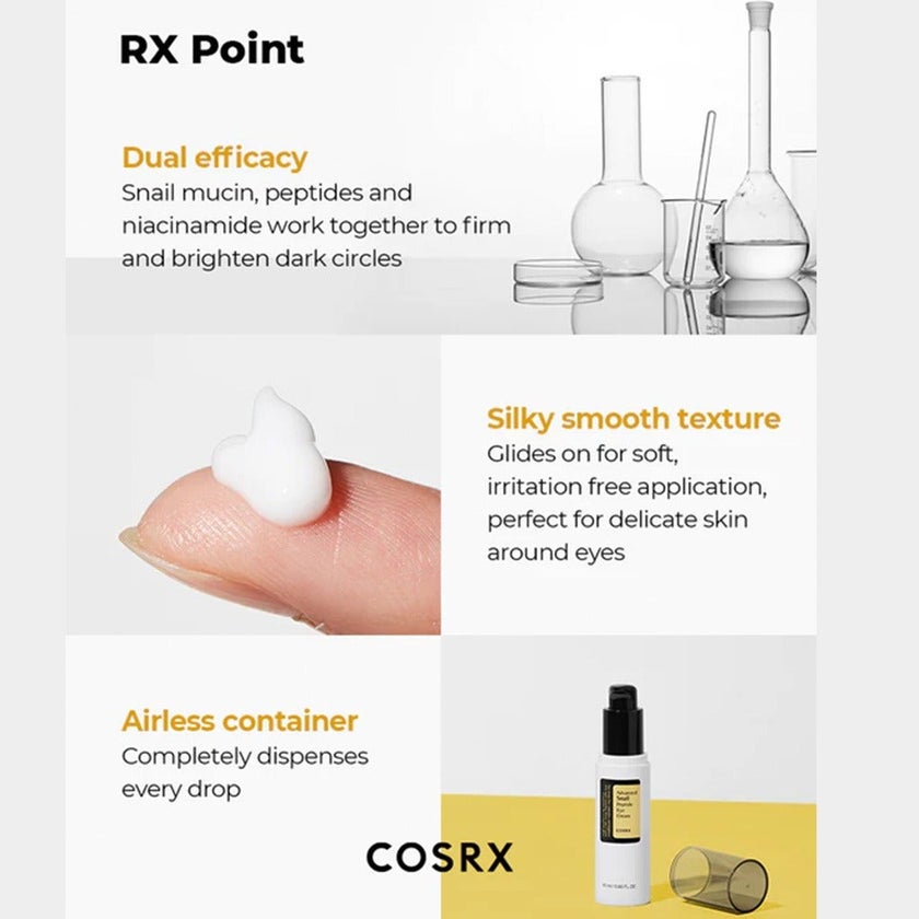 Cosrx Advanced Snail Peptide Eye Cream 25ml