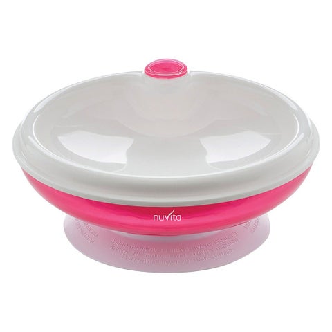 Nuvita Warm Plate With Hot Water Reservoir For 6+ Months Baby, Pink