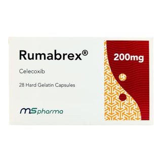 Rumabrex 200mg Capsules, Pack of 28's