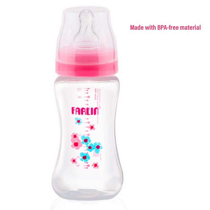 Farlin Seasons Series Wide Neck 270ml PP Feeding Bottle For 3 Months+ Baby