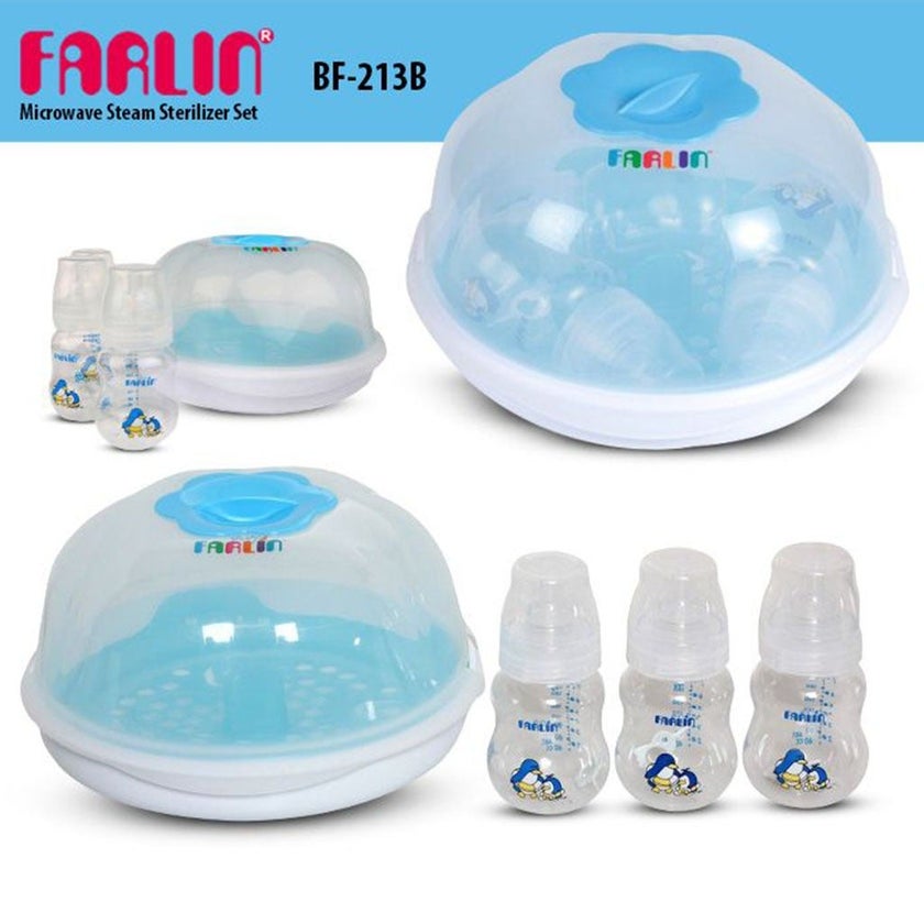 Farlin Microwave Steam Sterilization Set For Baby BF-213(B)
