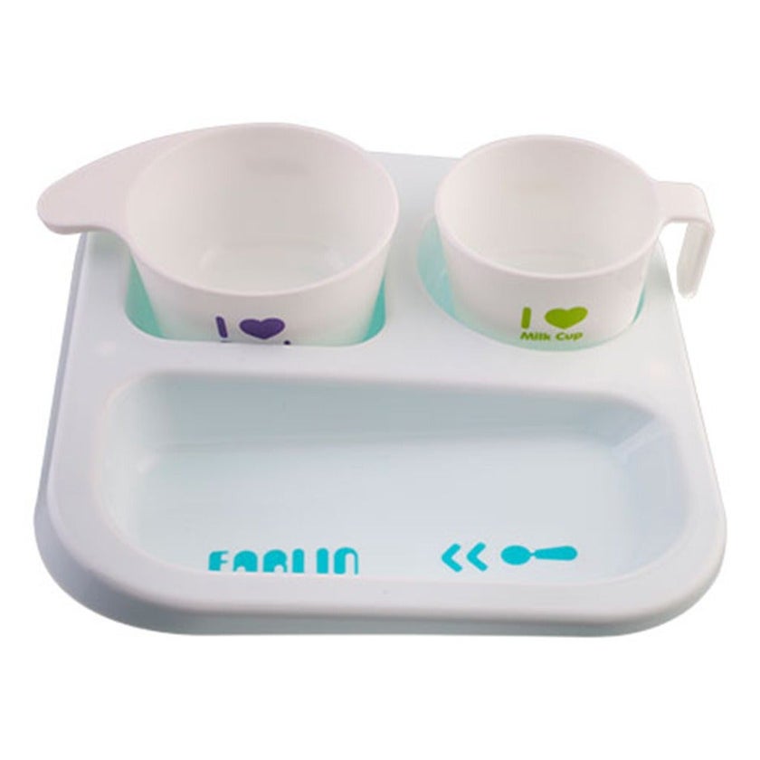 Farlin J'Aime Pe-Pa Plate For 12 Months+ Baby, Pack of 3 Pieces