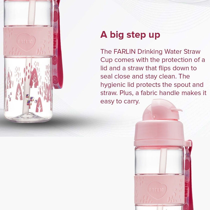 Farlin Drinking Straw Cup 300ml For Toddlers