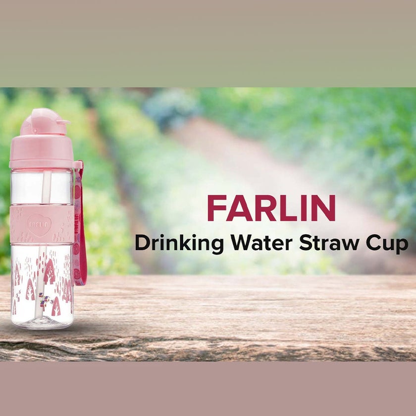 Farlin Drinking Straw Cup 300ml For Toddlers