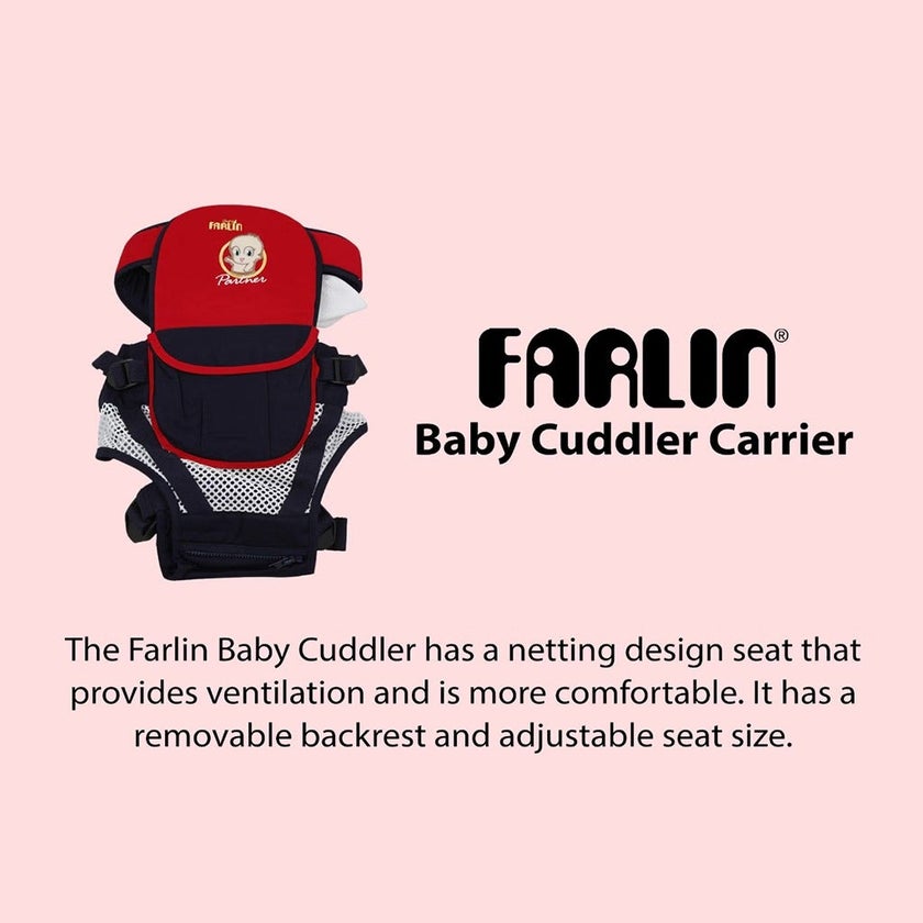 Farlin Baby Cuddler, Blue & Red - BF-509, 1 Piece
