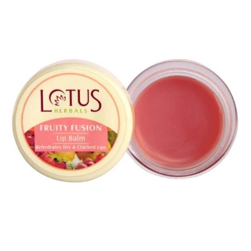 Lotus Herbals Fruity Fusion Lip Balm For Dry And Cracked Lips, 5g