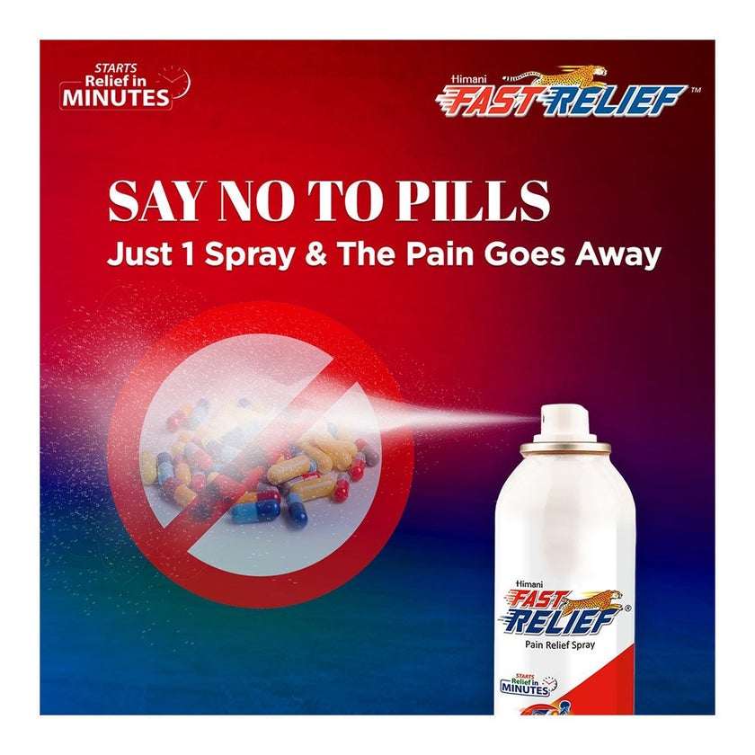 Himani Fast Relief Spray For Fast Pain & Sprain Relief 150ml