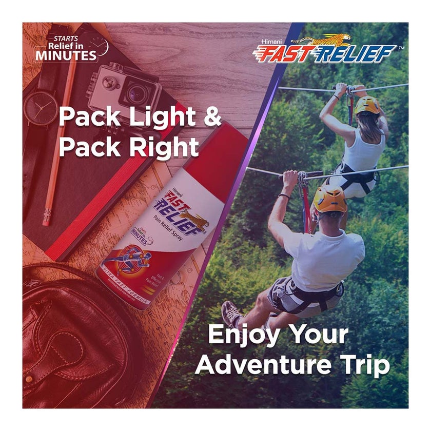Himani Fast Relief Spray For Fast Pain & Sprain Relief 150ml
