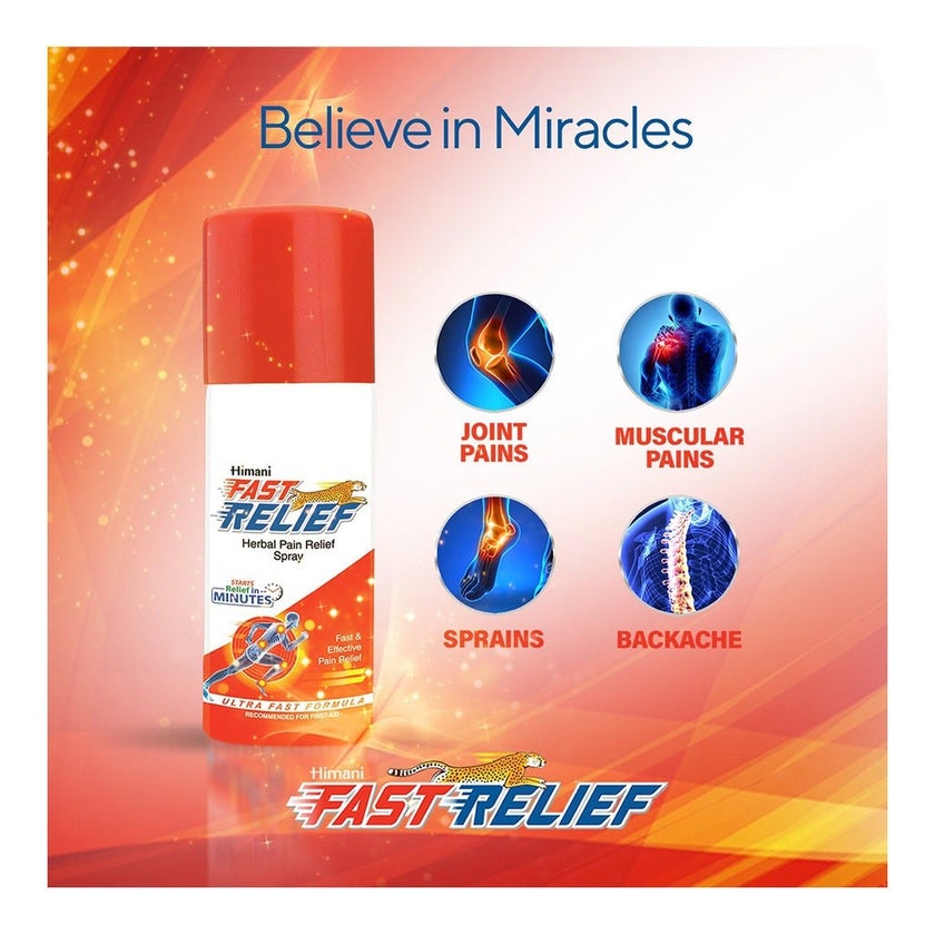 Himani Fast Relief Spray For Fast Pain & Sprain Relief 150ml