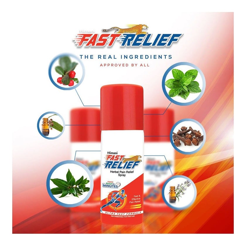 Himani Fast Relief Spray For Fast Pain & Sprain Relief 150ml