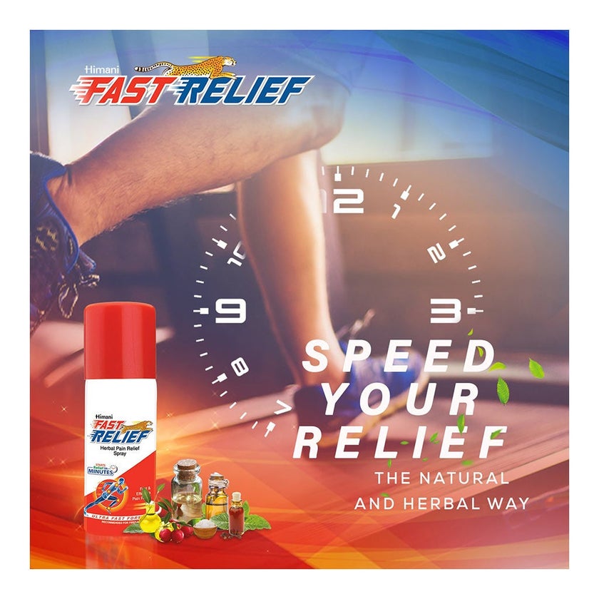 Himani Fast Relief Spray For Fast Pain & Sprain Relief 150ml