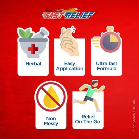 Himani Fast Relief Pain Relief Patch 14cm x 10cm, Pack of 2's