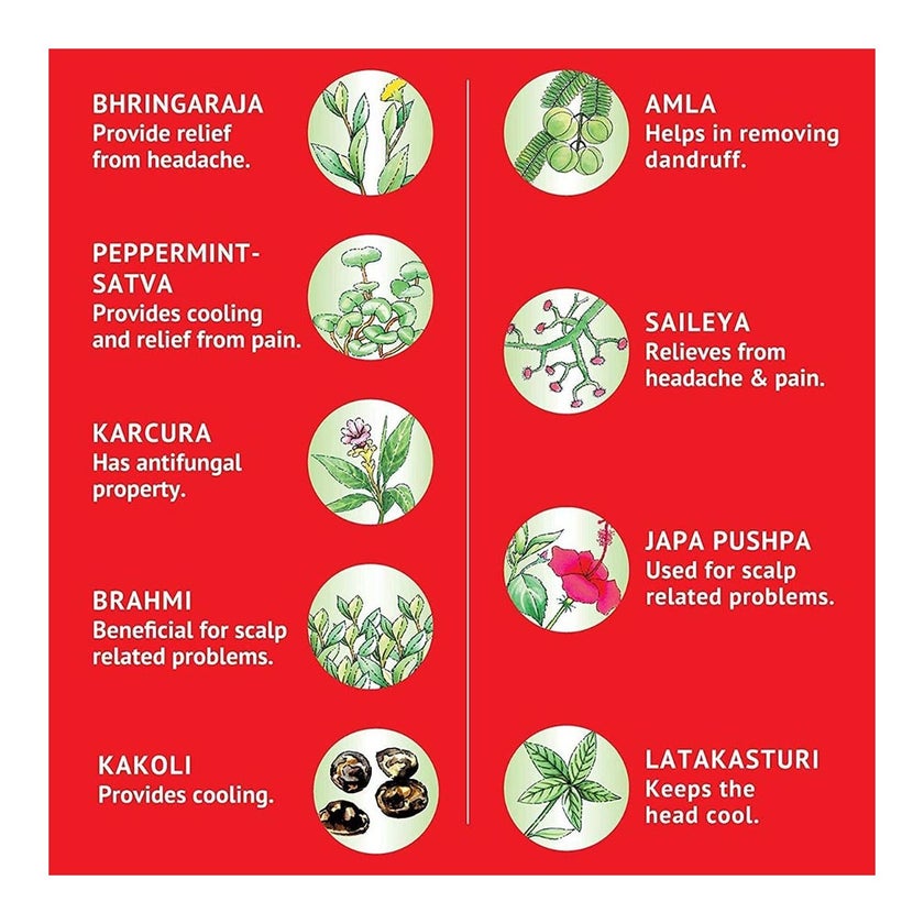 Himani Navratna Stress Relieving Head & Body Massage Oil 100ml