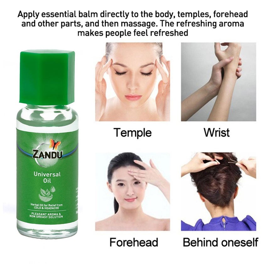 Zandu Pain Relief Universal Oil For Head Ache and Cold 28ml