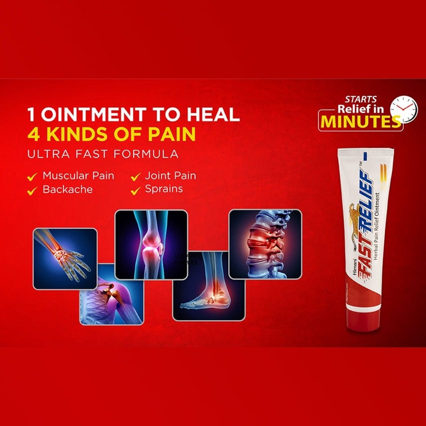 Himani Fast Relief Ointment, Promo Pack of 2 x 100g