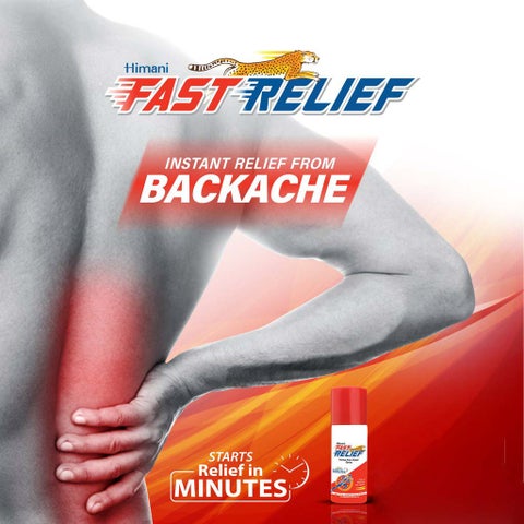 Himani Fast Relief Pain Relief Spray - 150ml x 2