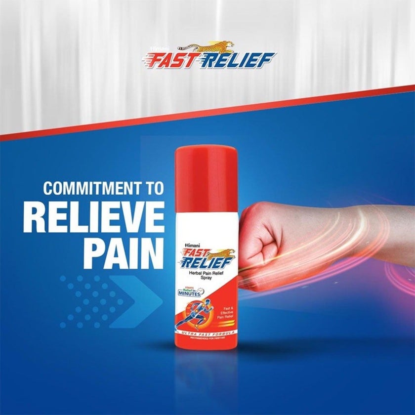 Himani Fast Relief Spray, Promo Pack of 2 x 150ml