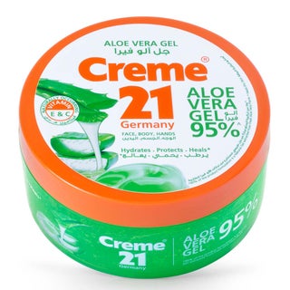 Creme 21 95% Aloe Vera Gel With Vitamin E & C For Face, Body And Hands 300ml