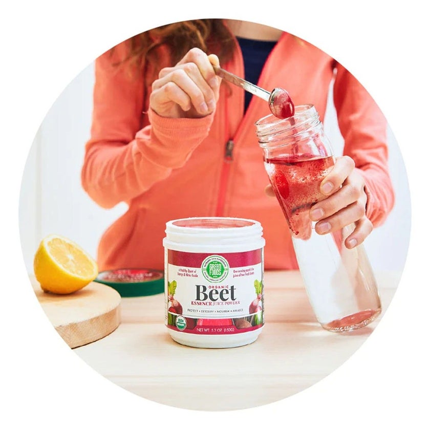 Green Foods Energy & Nitric Oxide Boosting Organic Beet Essence Juice Powder 150g