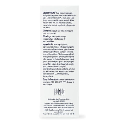 Obagi Hydrate 8-Hour Facial Moisturizer - 48g