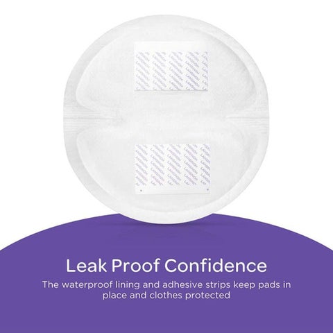 Lansinoh Ultra Thin Stay Dry Disposable Nursing Pads With Blue Lock Core, Pack of 24's