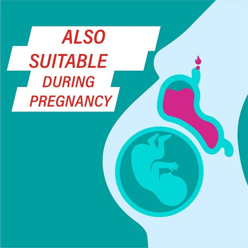 Gaviscon Advance Oral Sachets 10ml For Indigestion And Heartburn Peppermint Flavour, Pack of 12's